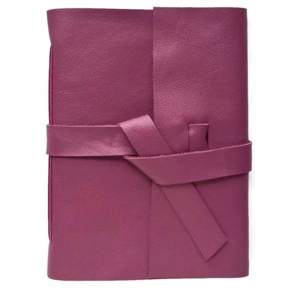Other - Handmade Genuine Leather Journal - Mulberry